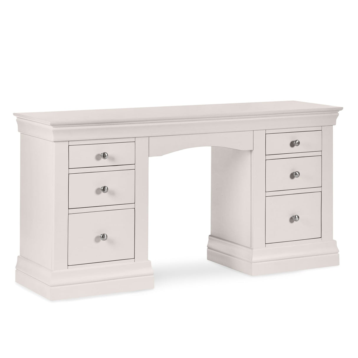 Wooden Dressing Table With 6 Drawers - Clermont