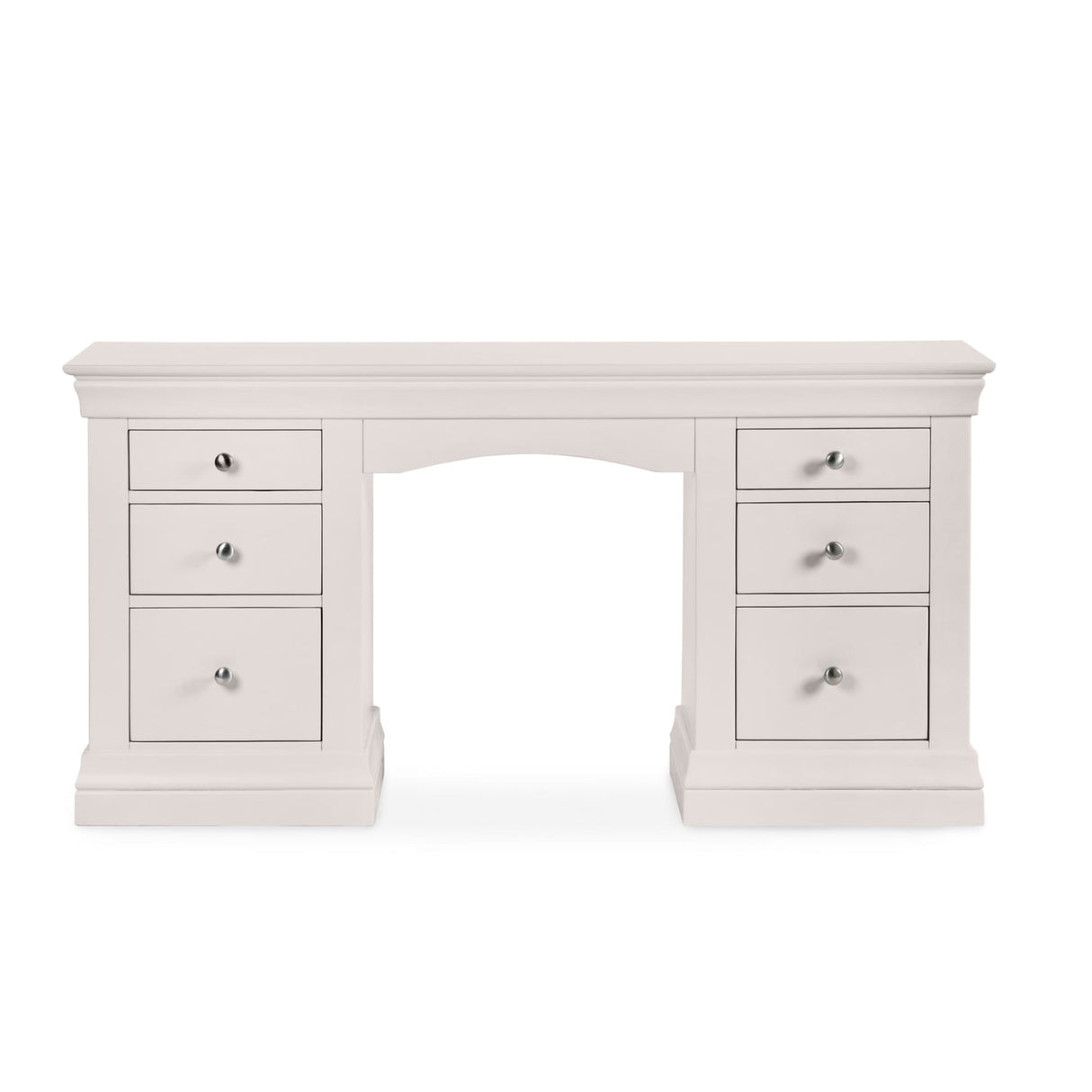 Wooden Dressing Table With 6 Drawers - Clermont