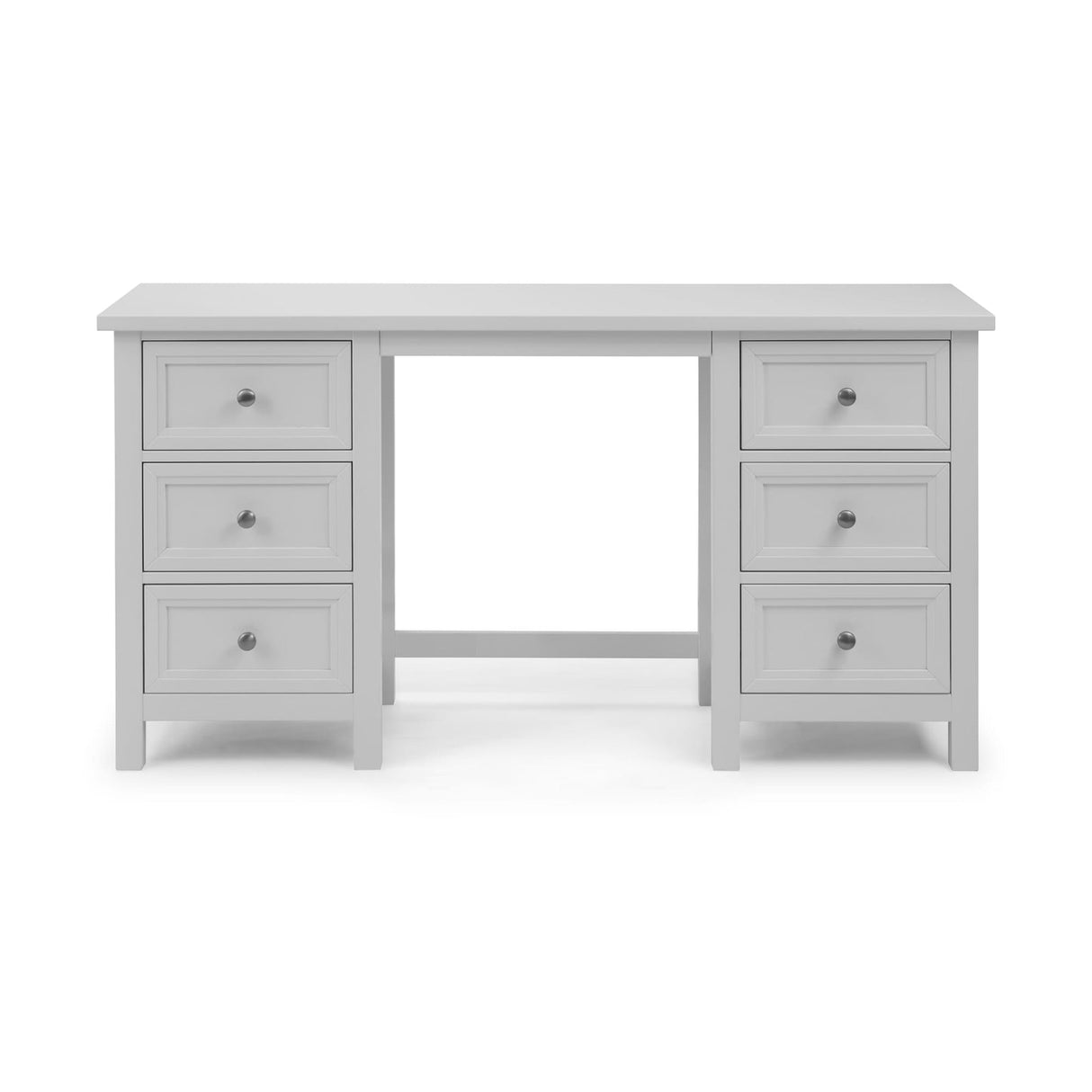 Wooden Dressing Table With 6 Drawers - Maine
