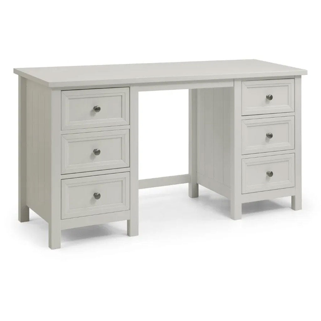 Wooden Dressing Table With 6 Drawers - Maine