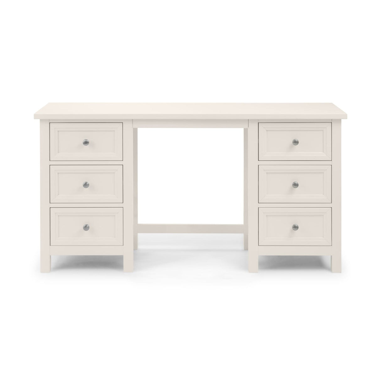 Wooden Dressing Table With 6 Drawers - Maine