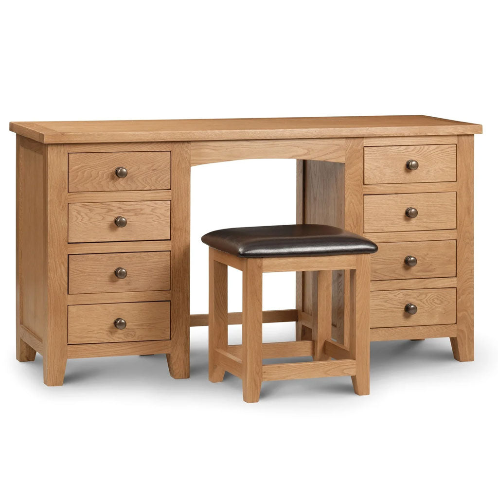 Wooden Dressing Table With 8 Drawers - Marlborough