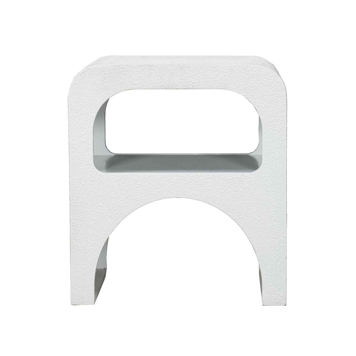 Wooden End Table 42cm Wide - Geo