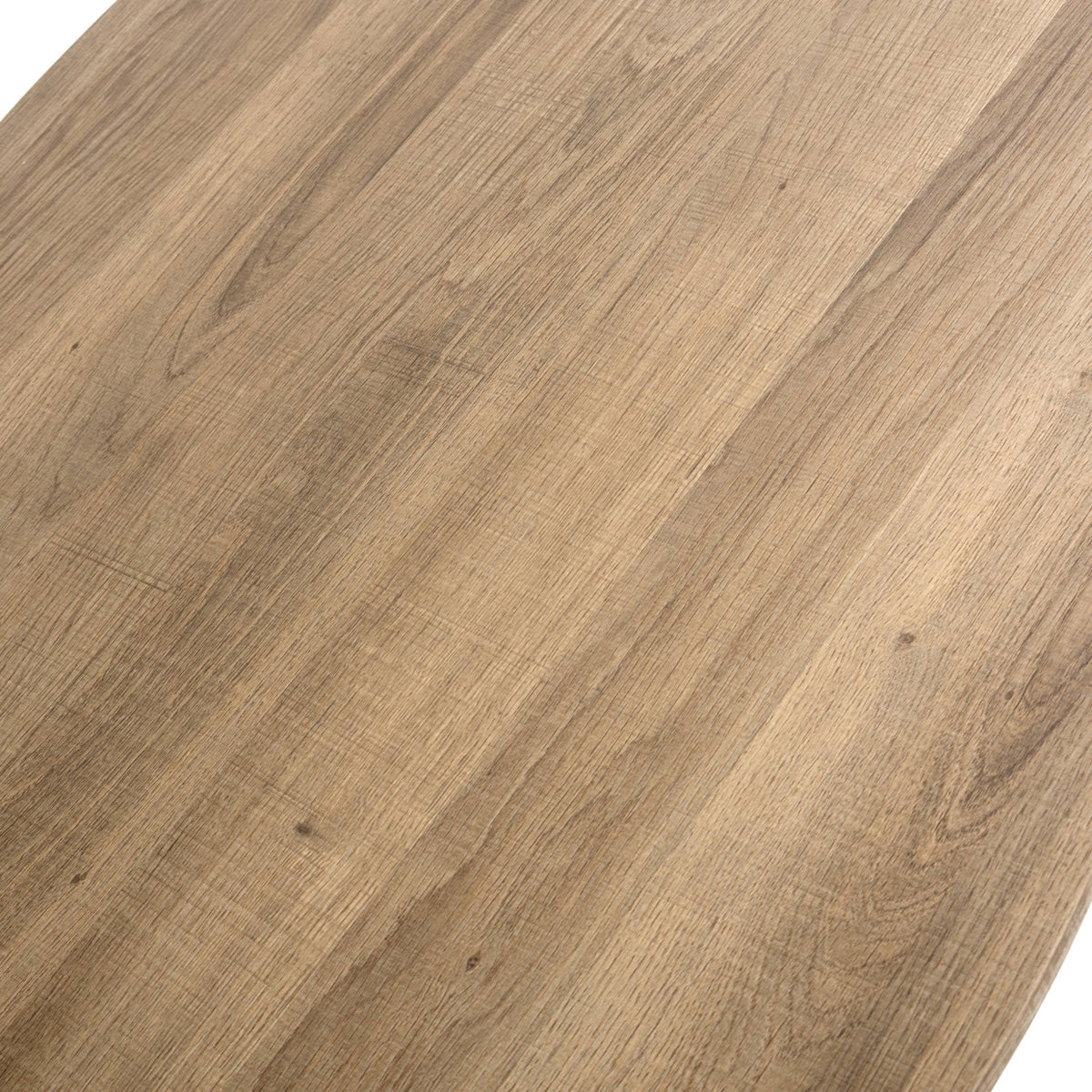 Wooden End Table Square And Curved - Nassau