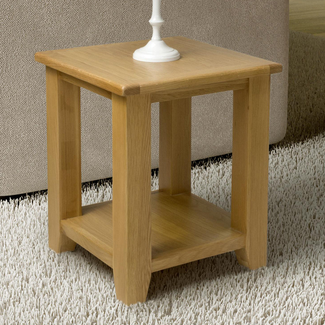 Wooden End Table Square - Madrid