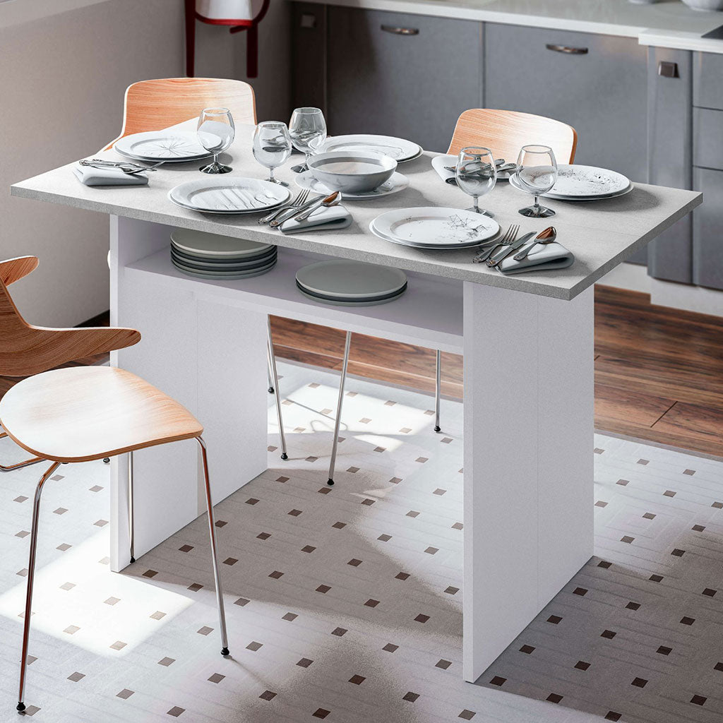 Wooden Extending Dining Table for 2 to 4 People - Lubbock