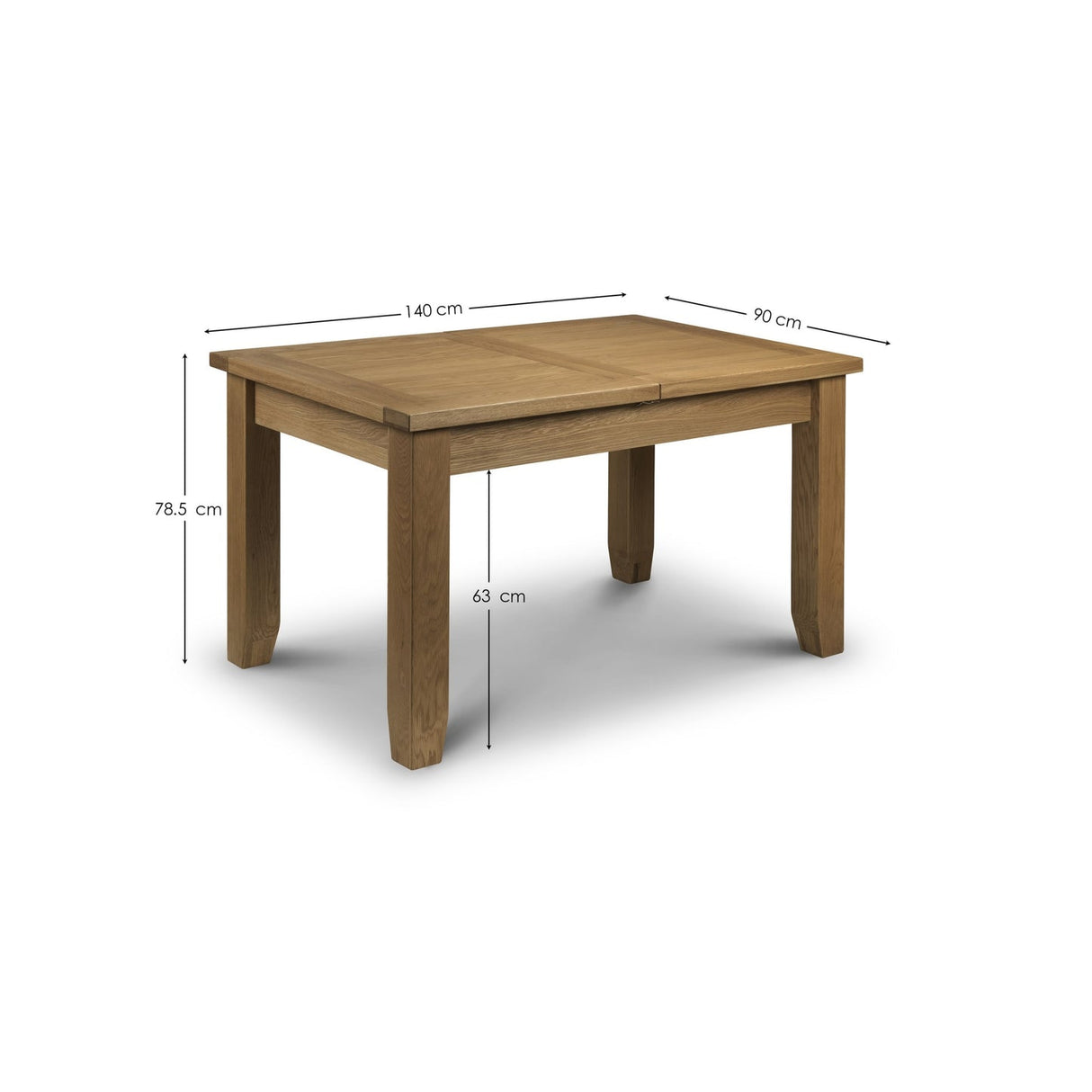 Wooden Extending Dining Table for 4 to 6 People - Astoria