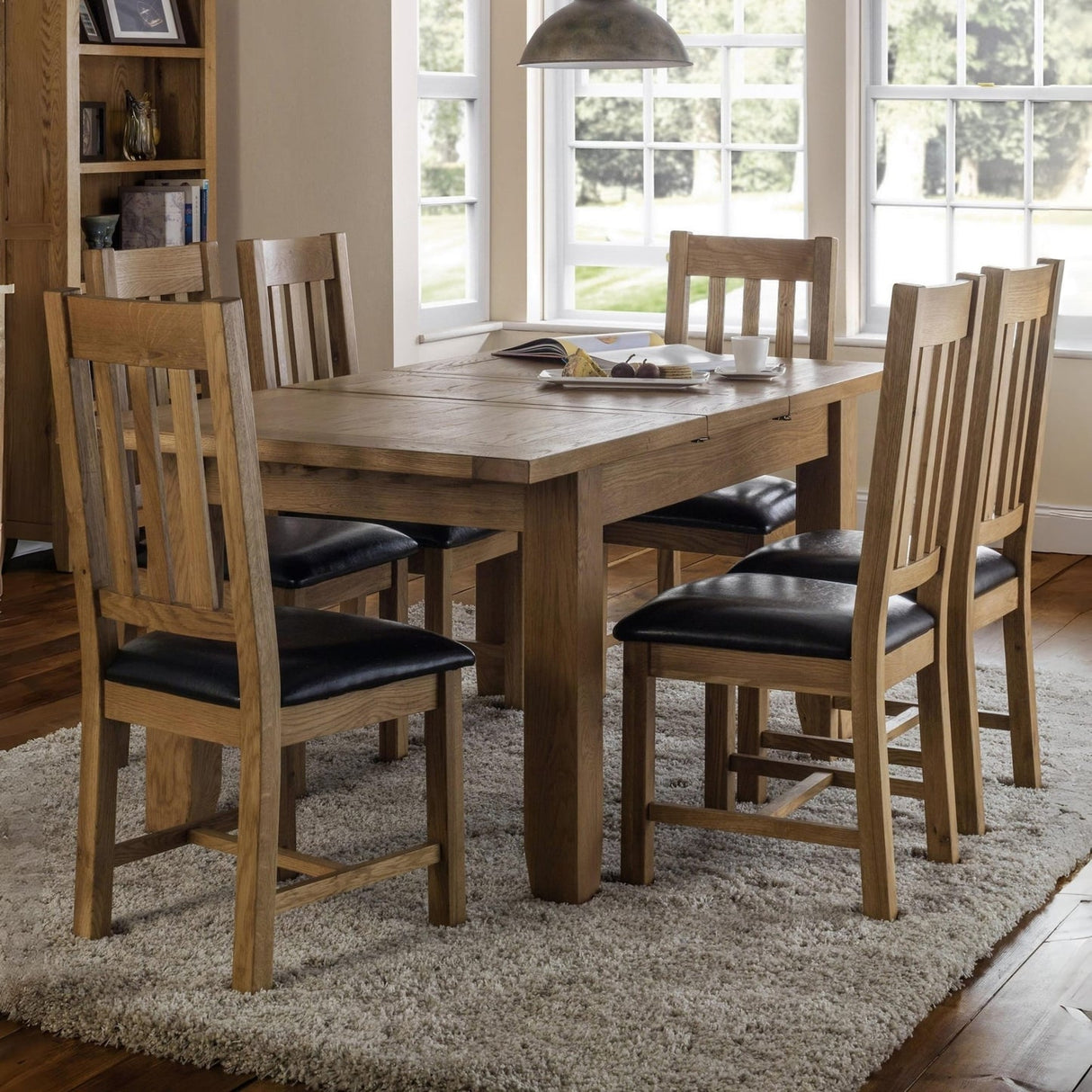 Wooden Extending Dining Table for 4 to 6 People - Astoria