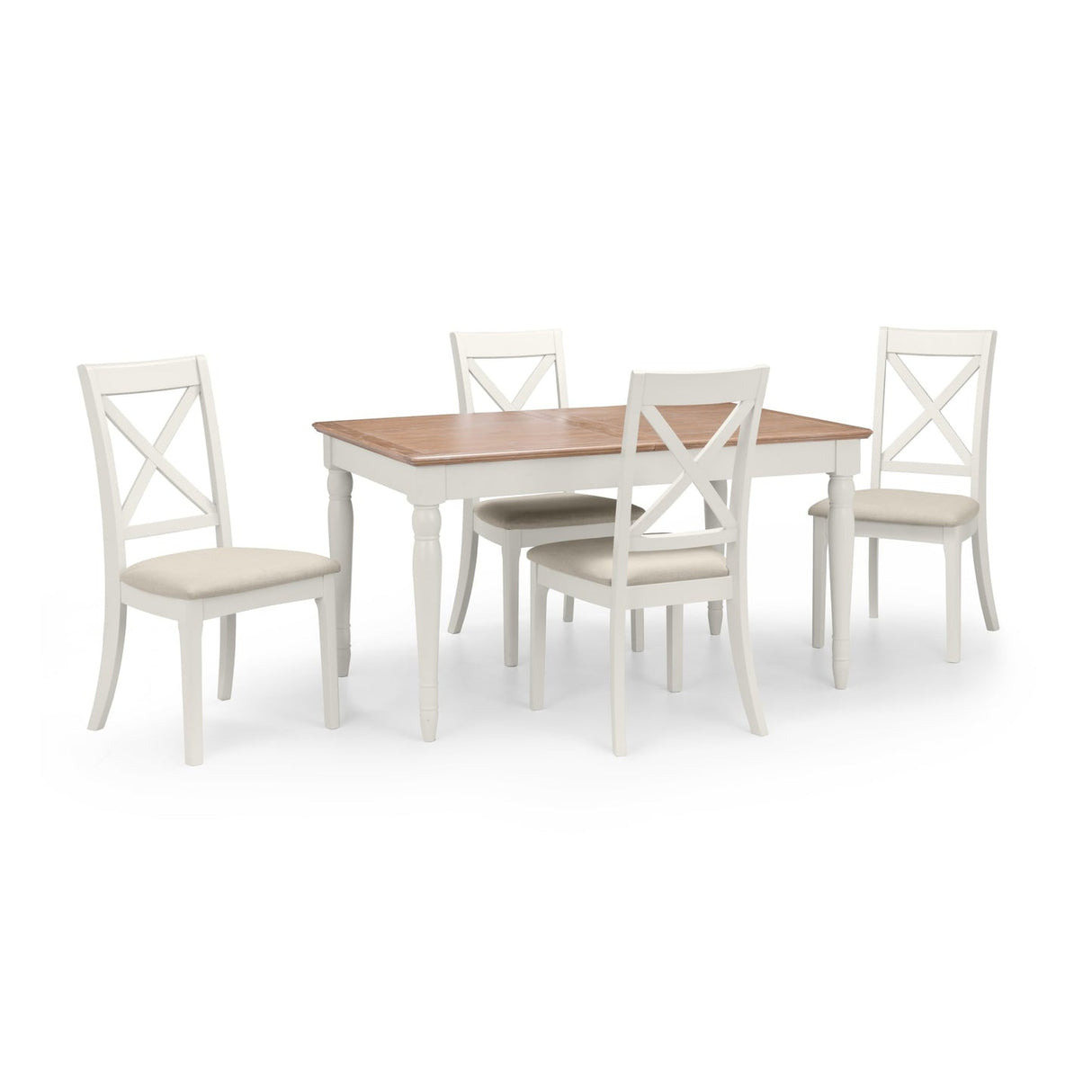 Wooden Extending Dining Table for 6 People - Provence