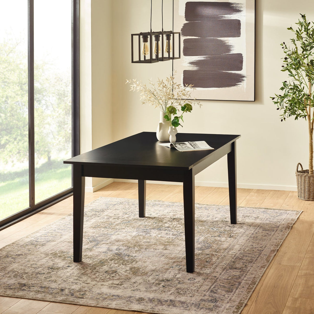 Wooden Extending Dining Table for 6 to 8 People - Knoxley