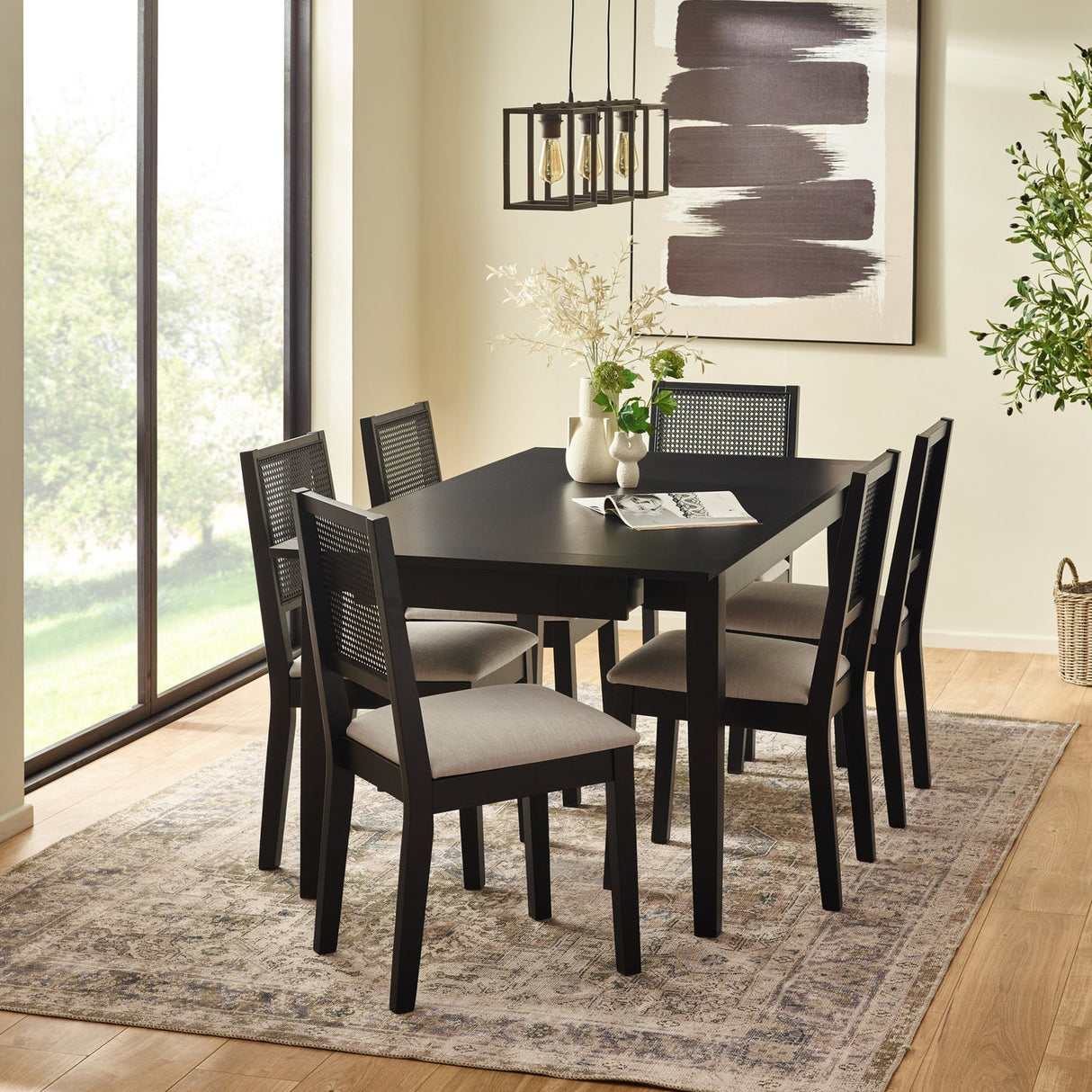 Wooden Extending Dining Table for 6 to 8 People - Knoxley