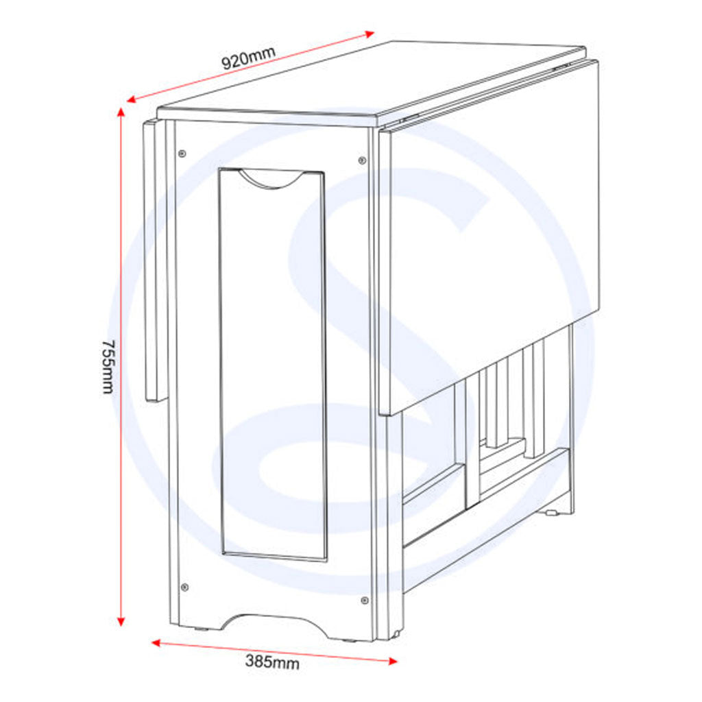 Wooden Extending Dining Table With 4 Dining Chairs - Santos
