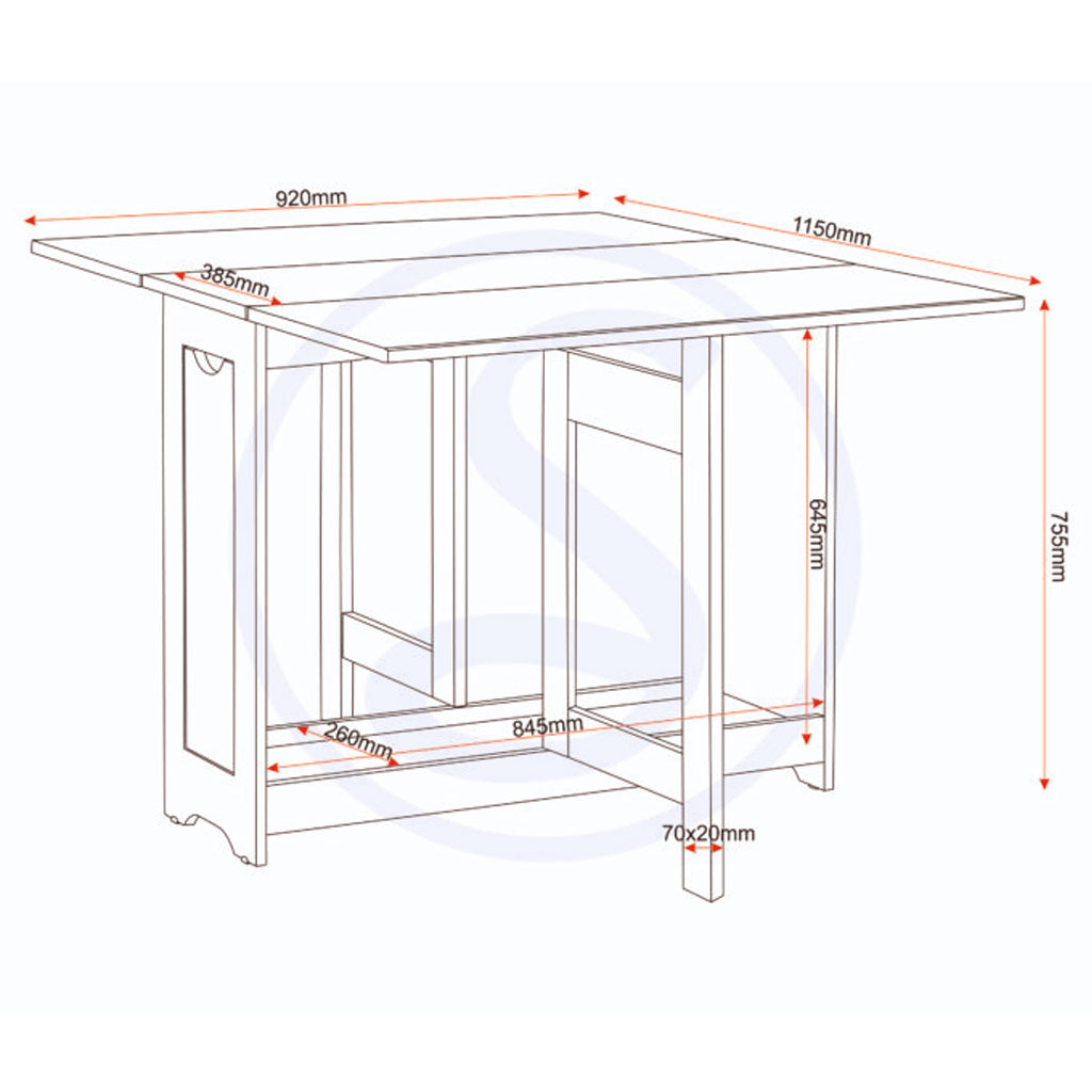Wooden Extending Dining Table With 4 Dining Chairs - Santos