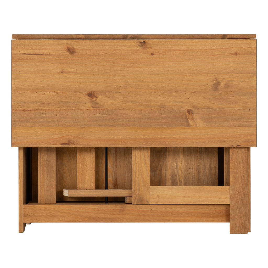 Wooden Extending Dining Table With 4 Dining Chairs - Santos