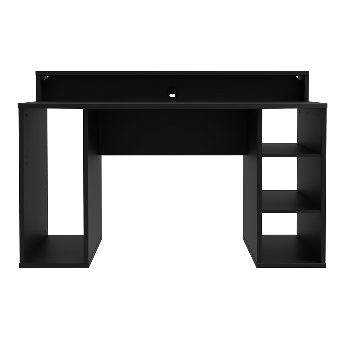 Wooden Gaming Desk With LED Lights - Tezaur