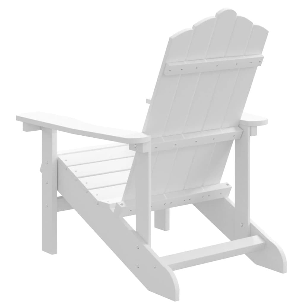 Wooden Garden Rocking Armchair Adirondack 73cm Wide - Vantage Home