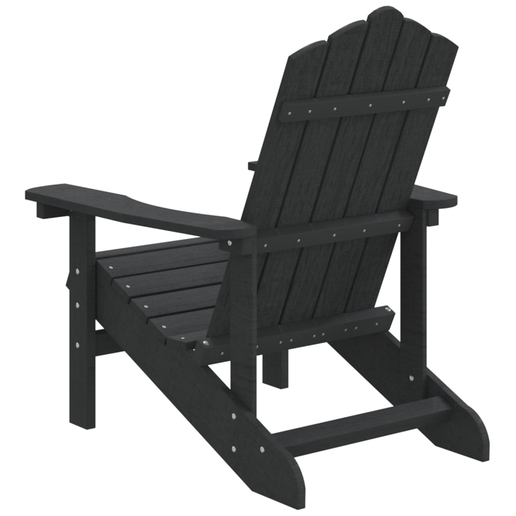 Wooden Garden Rocking Armchair Adirondack 73cm Wide - Vantage Home