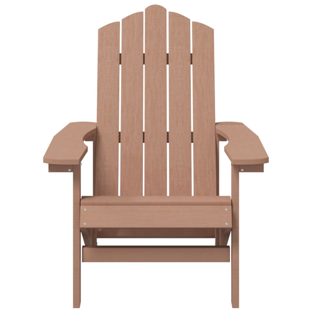 Wooden Garden Rocking Armchair Adirondack 73cm Wide - Vantage Home