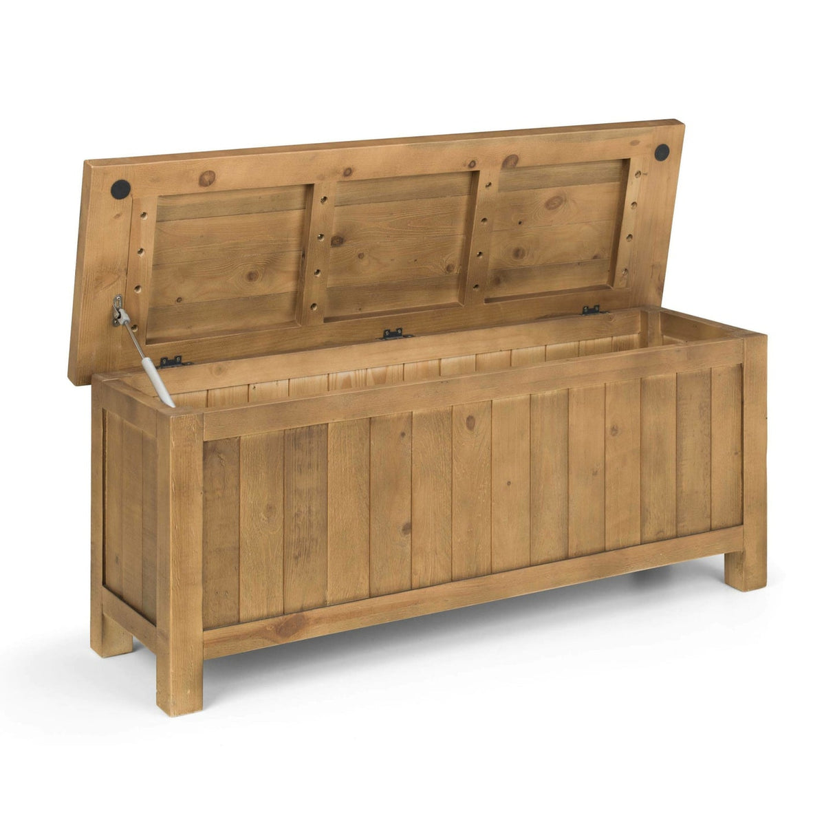 Wooden Hallway Seating Bench With Storage - Aspen