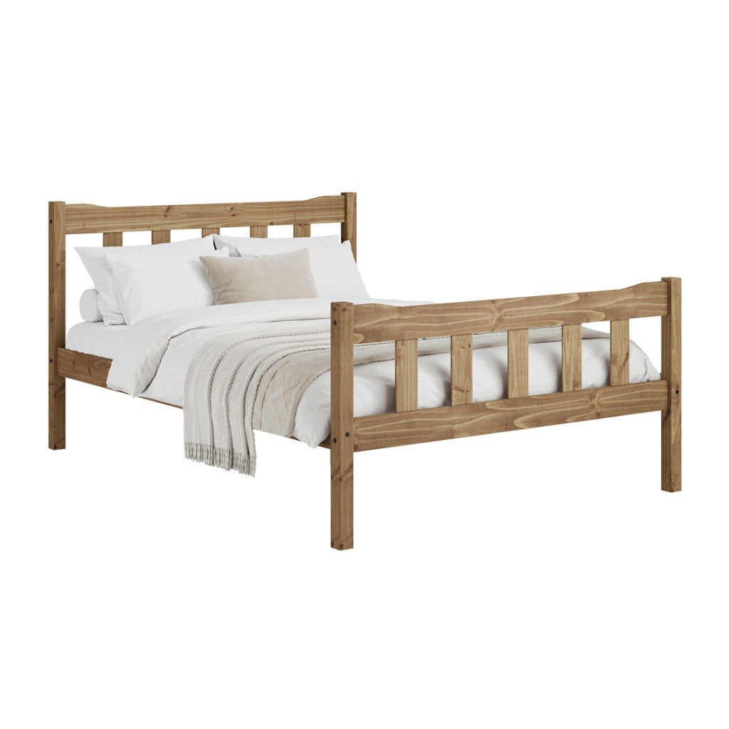 Wooden King Size Bed - Havana