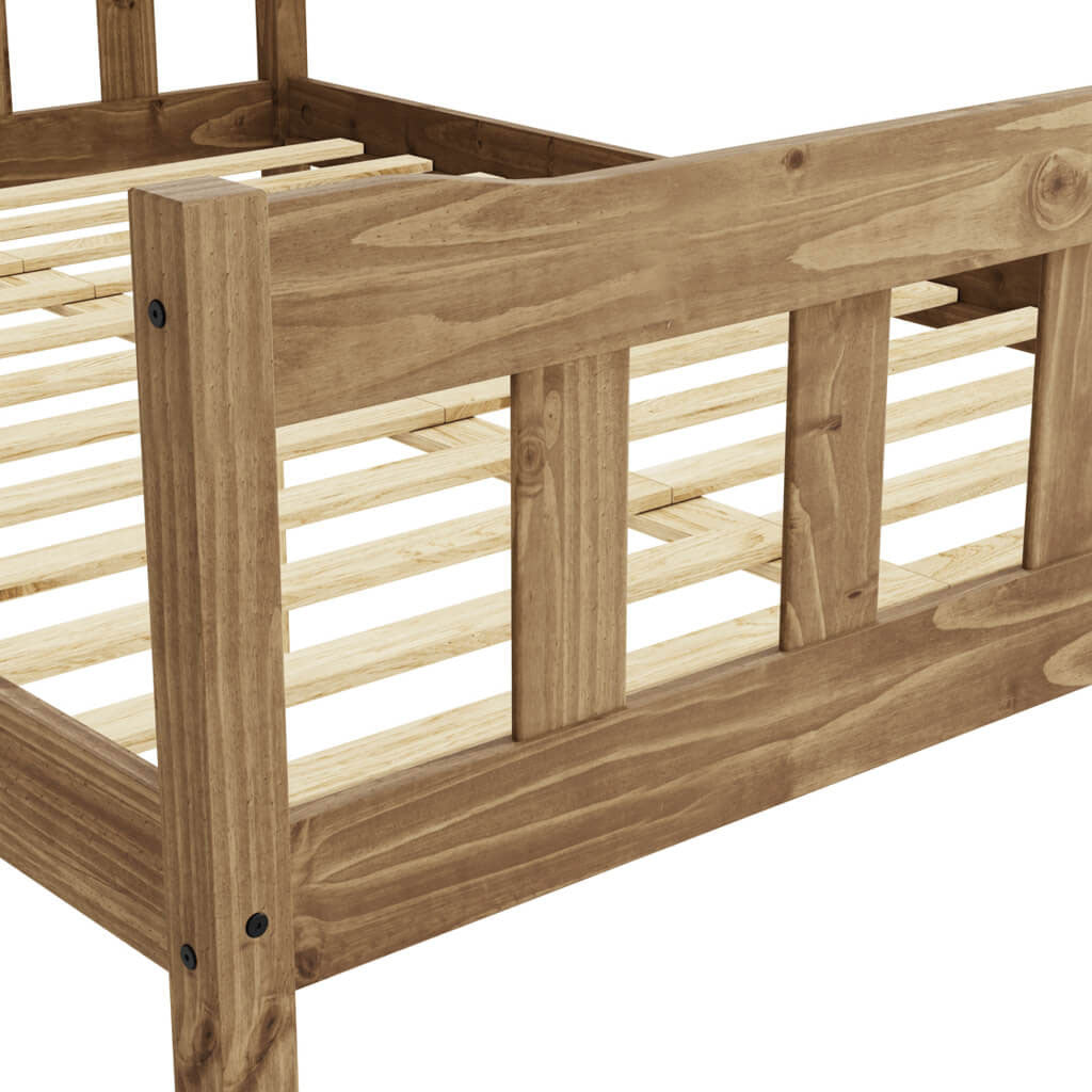Wooden King Size Bed - Havana