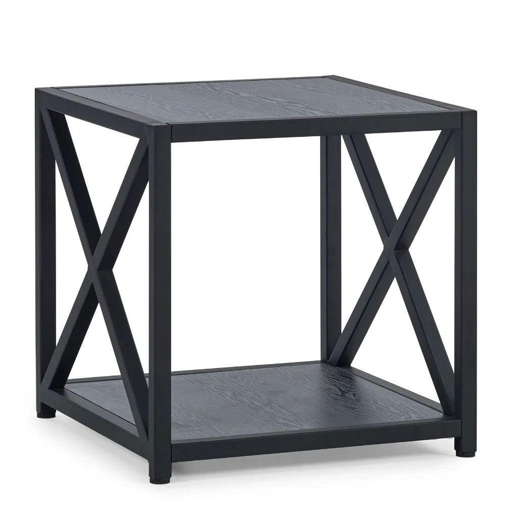 Wooden Lamp Table Square - Lima