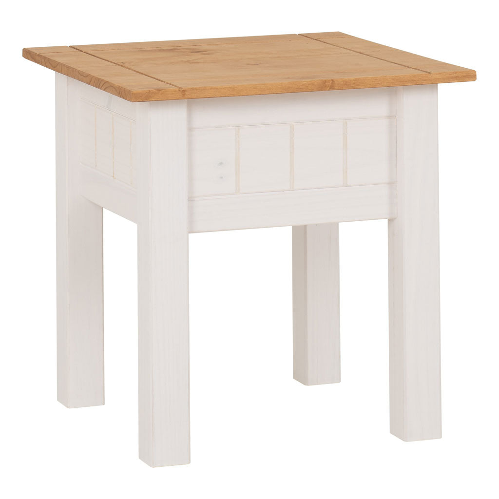 Wooden Lamp Table Square - Panama