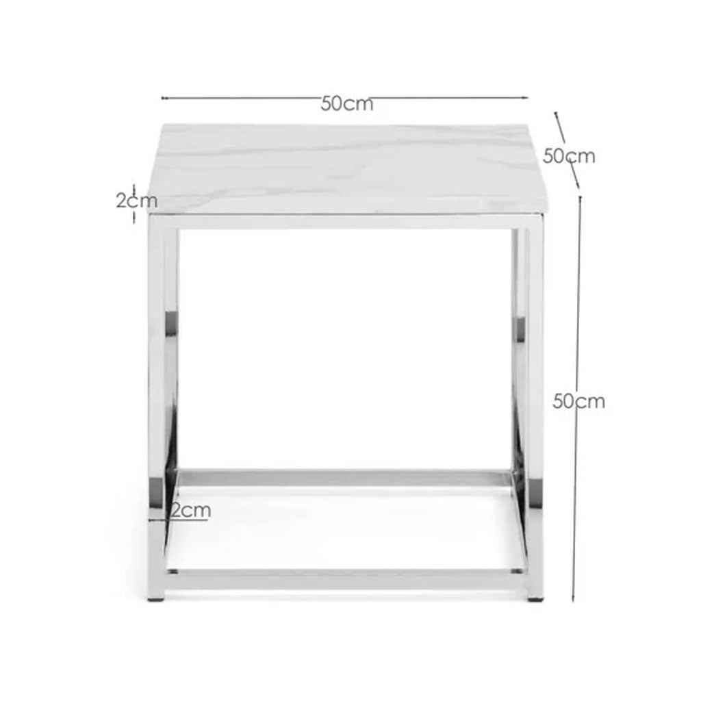 Wooden Lamp Table Square - Scala