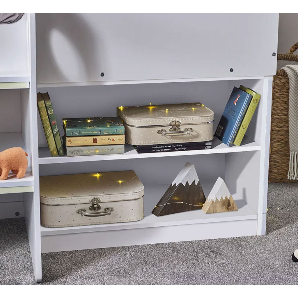 Wooden Mid Sleeper Bed - Orpheus