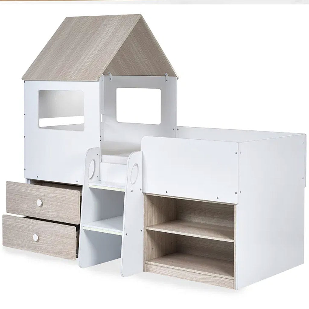 Wooden Mid Sleeper Bed - Orpheus