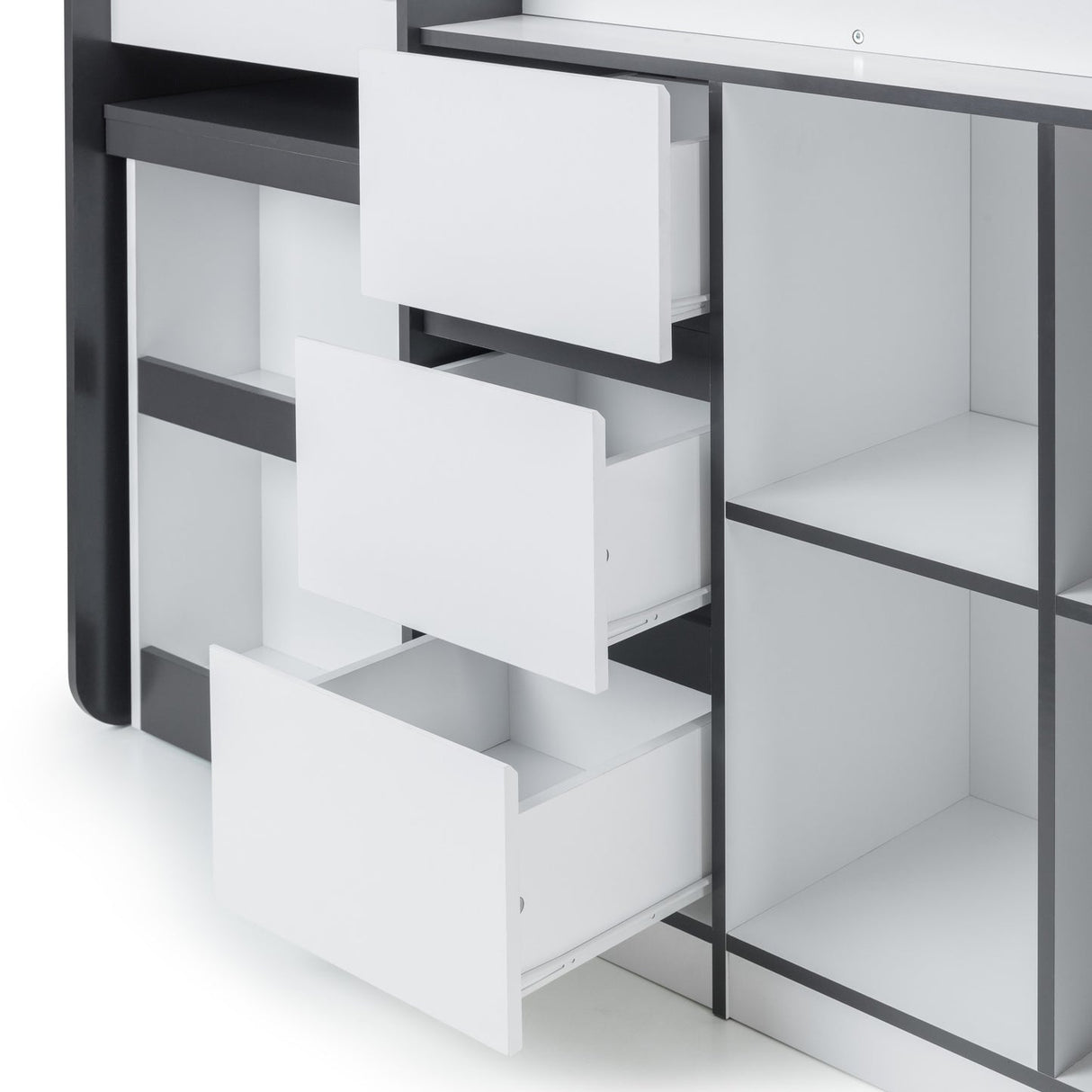 Wooden Mid Sleeper Bed - Saturn