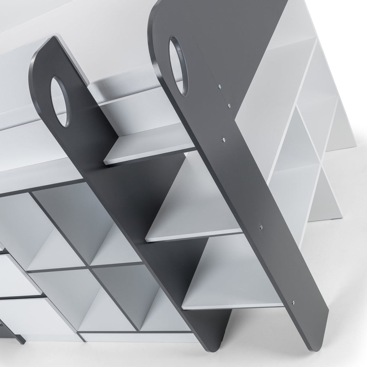 Wooden Mid Sleeper Bed - Saturn