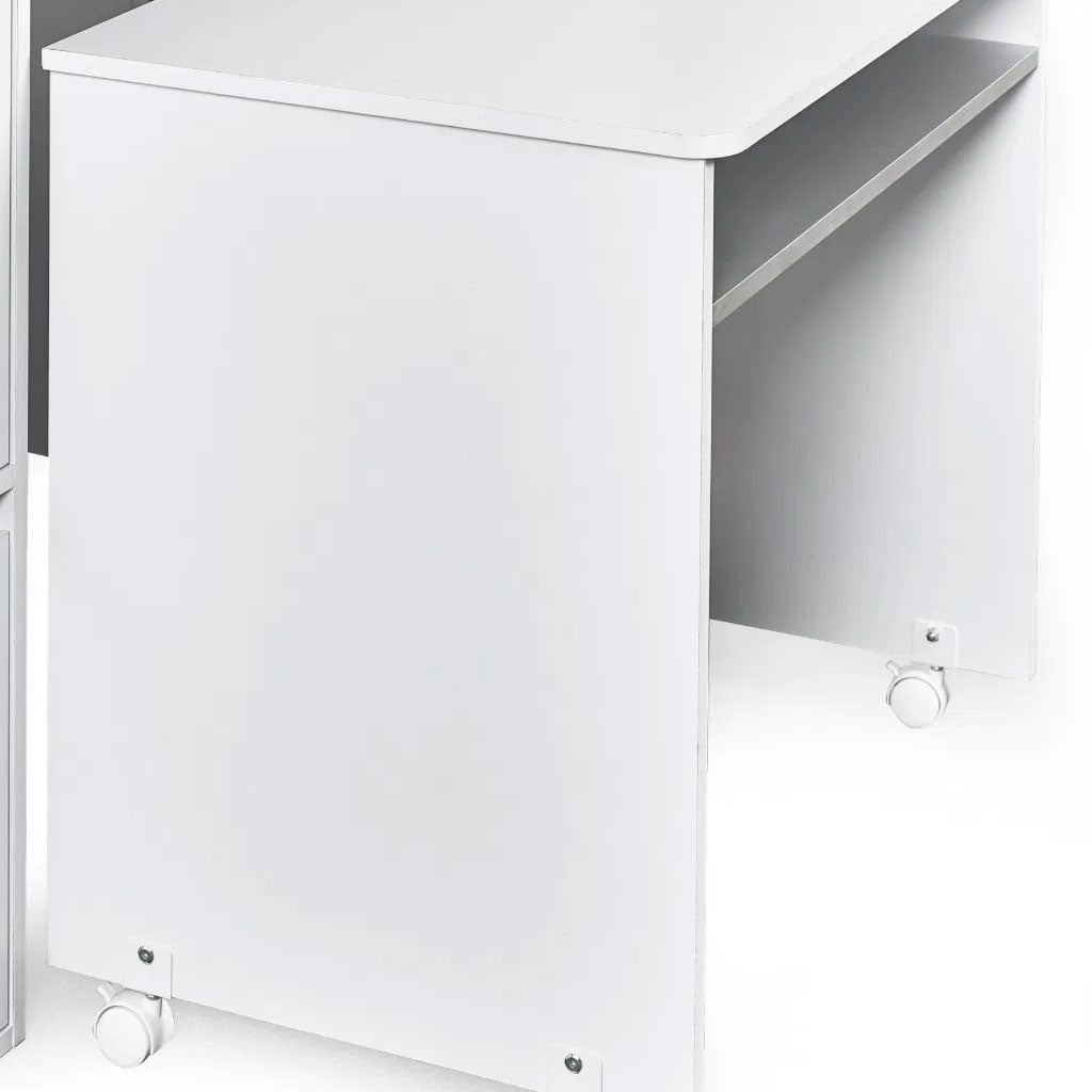 Wooden Mid Sleeper Bed With Ladder - Gaia