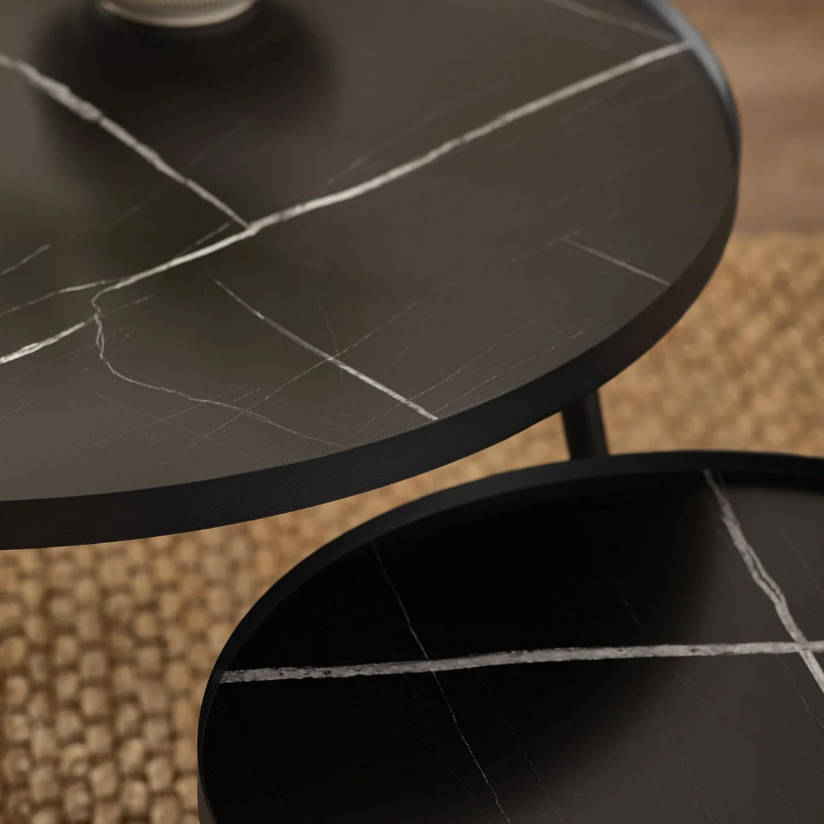 Wooden Nest Of 2 Coffee Tables - Nolan