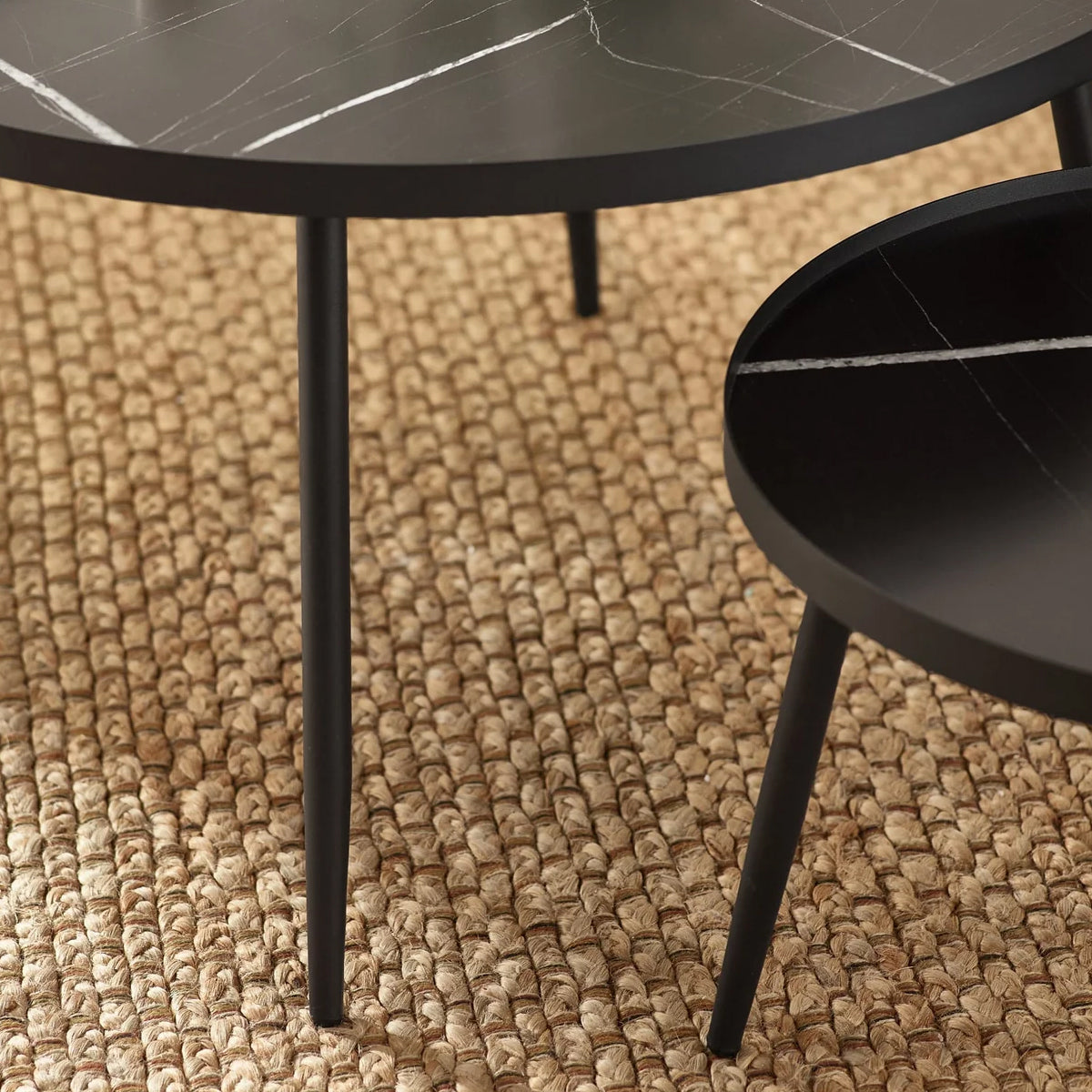 Wooden Nest Of 2 Coffee Tables - Nolan