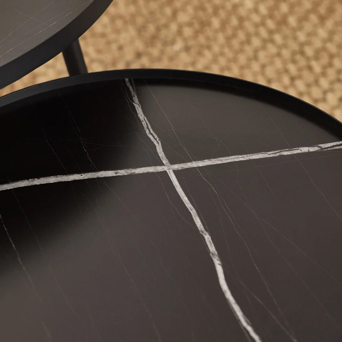 Wooden Nest Of 2 Coffee Tables - Nolan