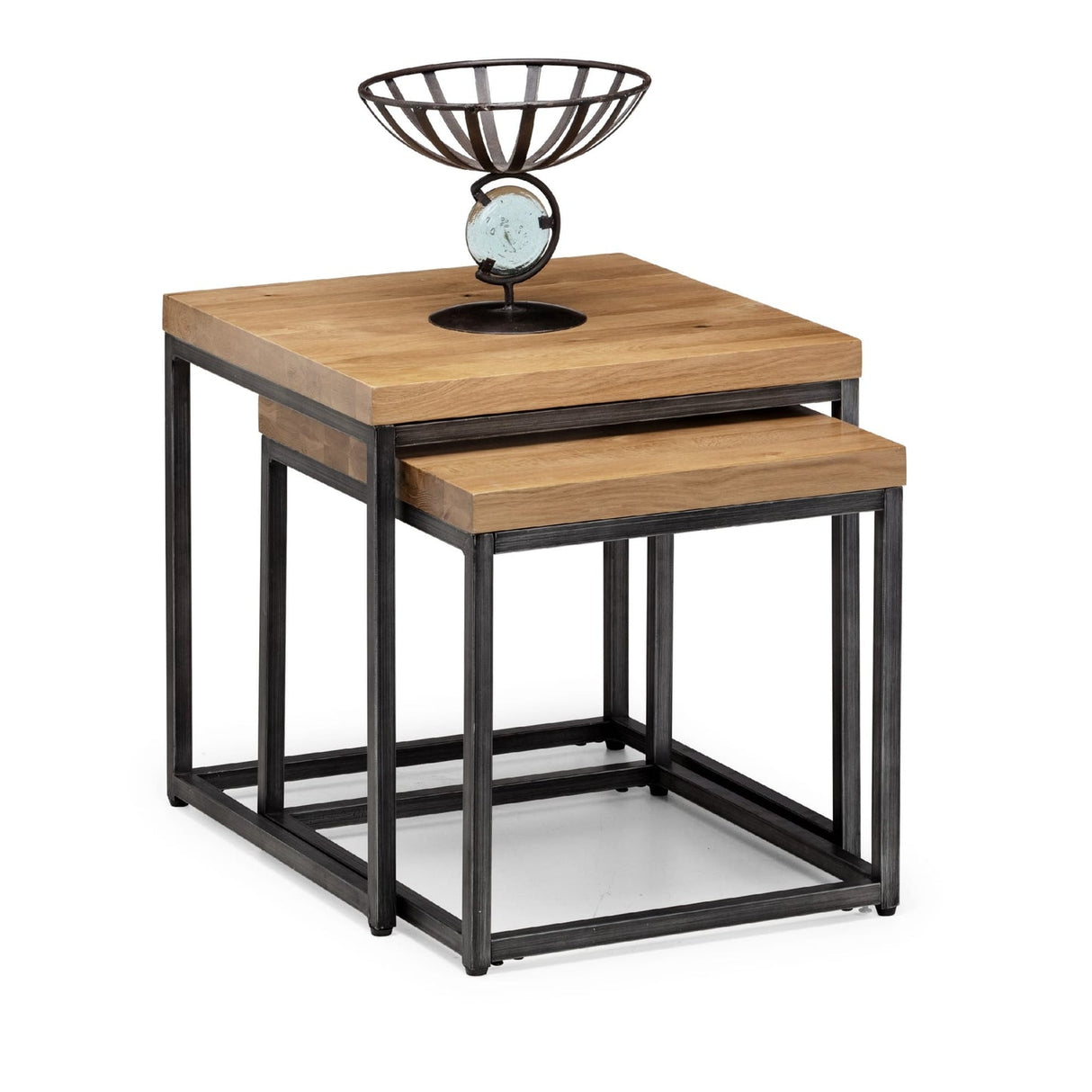 Wooden Nest Of 2 Tables - Brooklyn