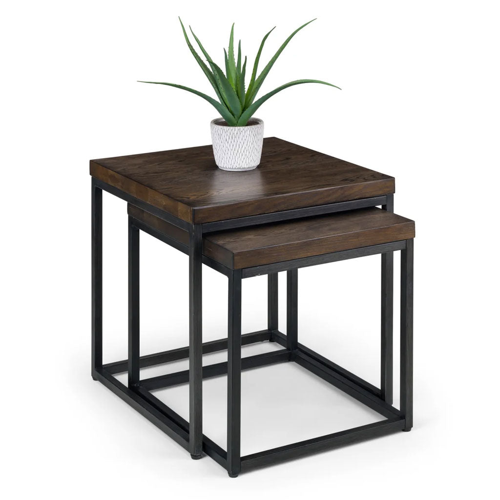 Wooden Nest Of 2 Tables - Brooklyn