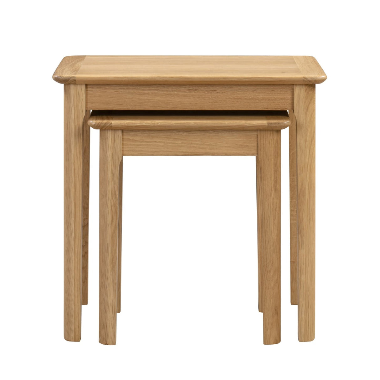 Wooden Nest Of 2 Tables - Cotswold