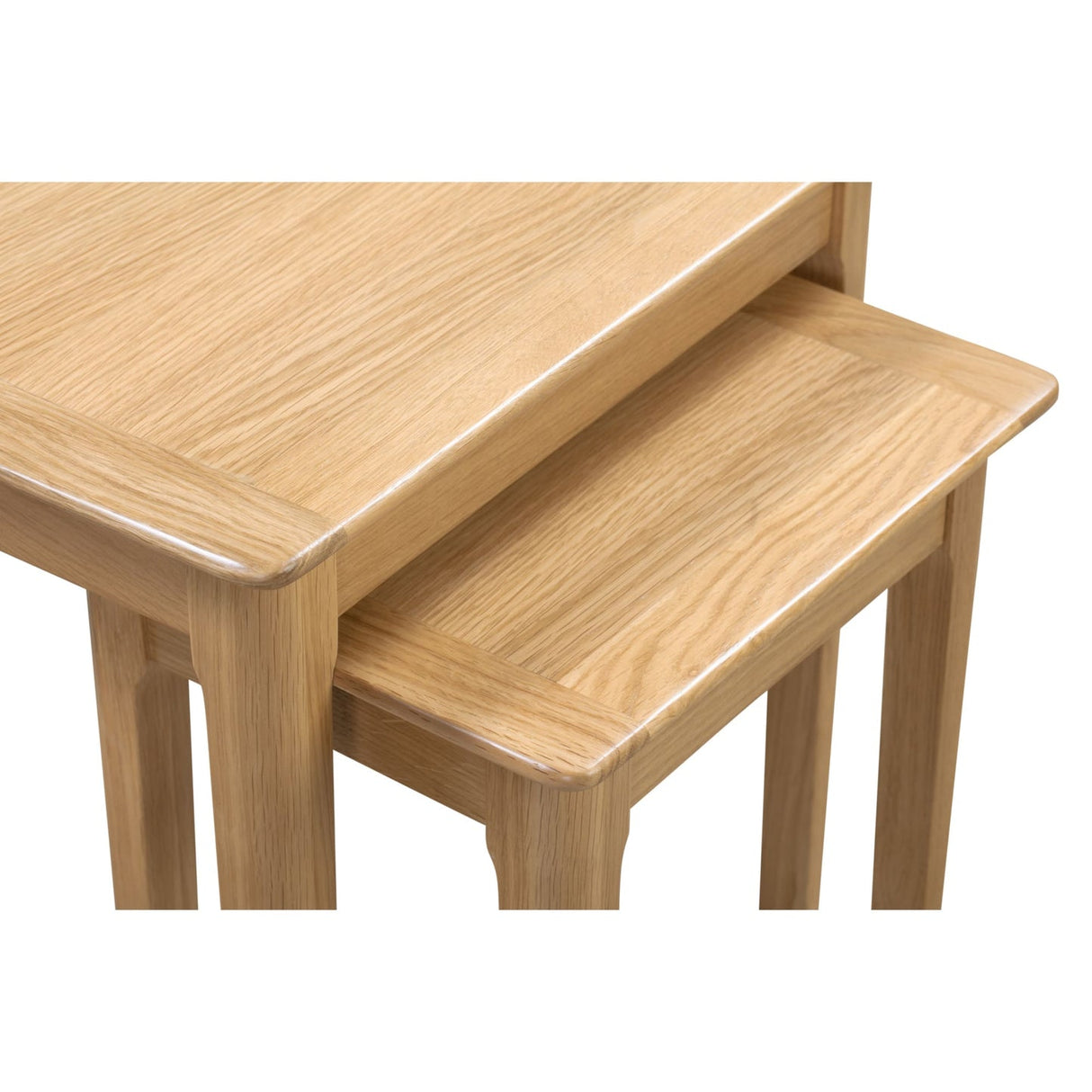 Wooden Nest Of 2 Tables - Cotswold