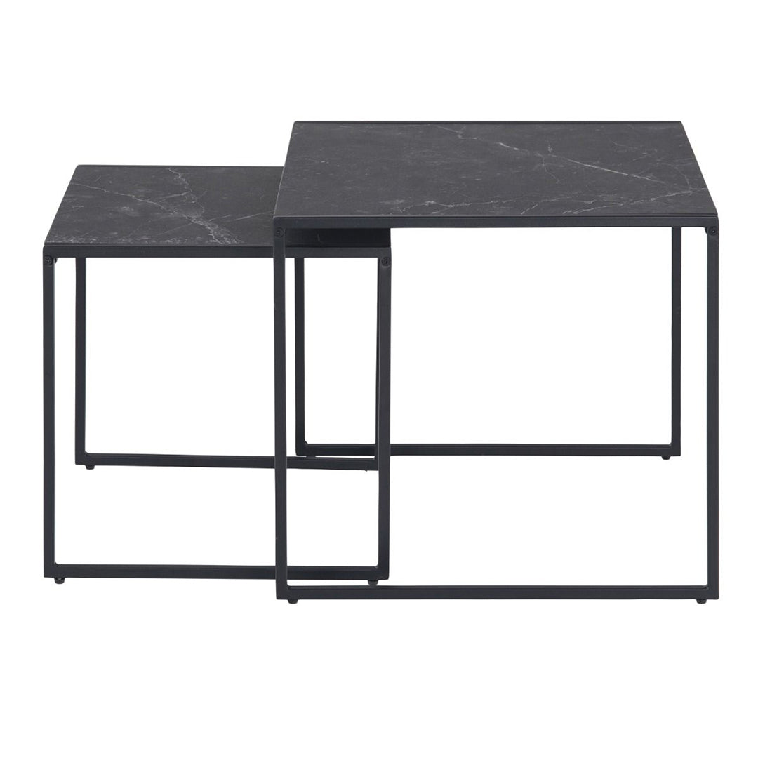 Wooden Nest Of 2 Tables - Infinity