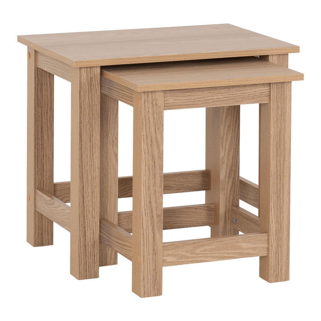 Wooden Nest Of 2 Tables - Tessa