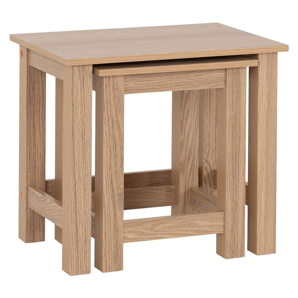 Wooden Nest Of 2 Tables - Tessa