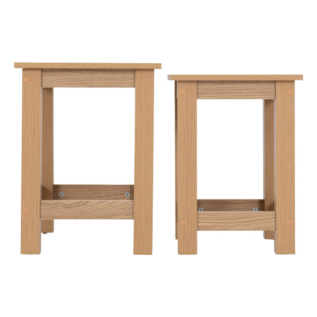 Wooden Nest Of 2 Tables - Tessa