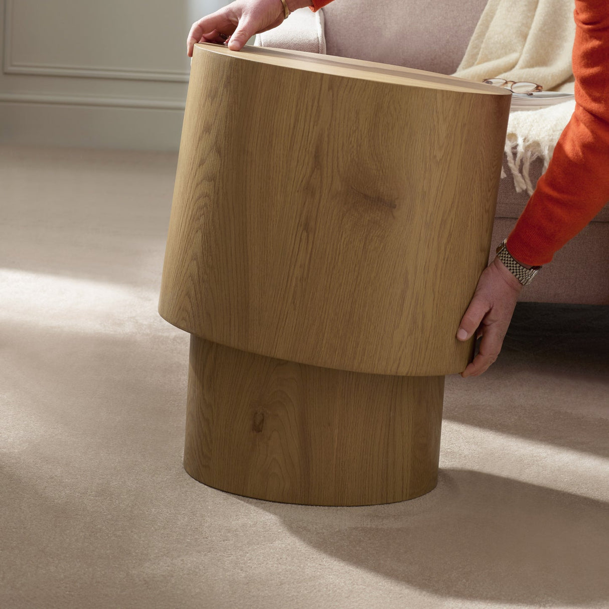 Wooden Nest Of 2 Tables - Toba