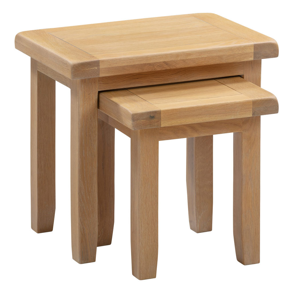 Wooden Nest Of 2 Tables - Windsor