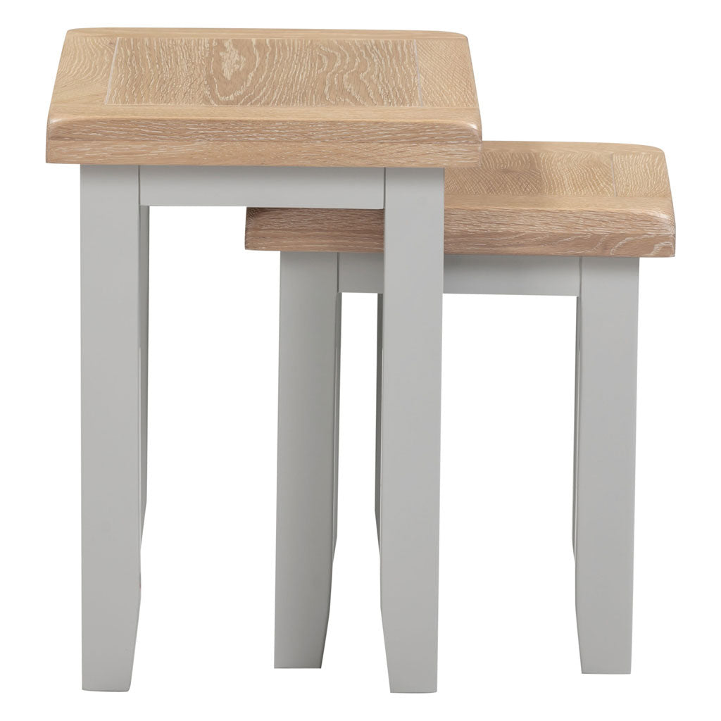 Wooden Nest Of 2 Tables - Windsor