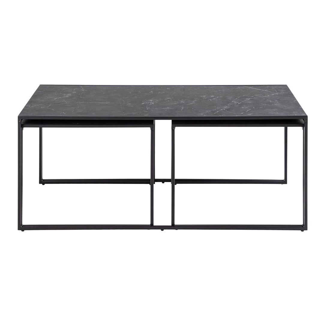 Wooden Nest Of 3 Coffee Tables - Infinity