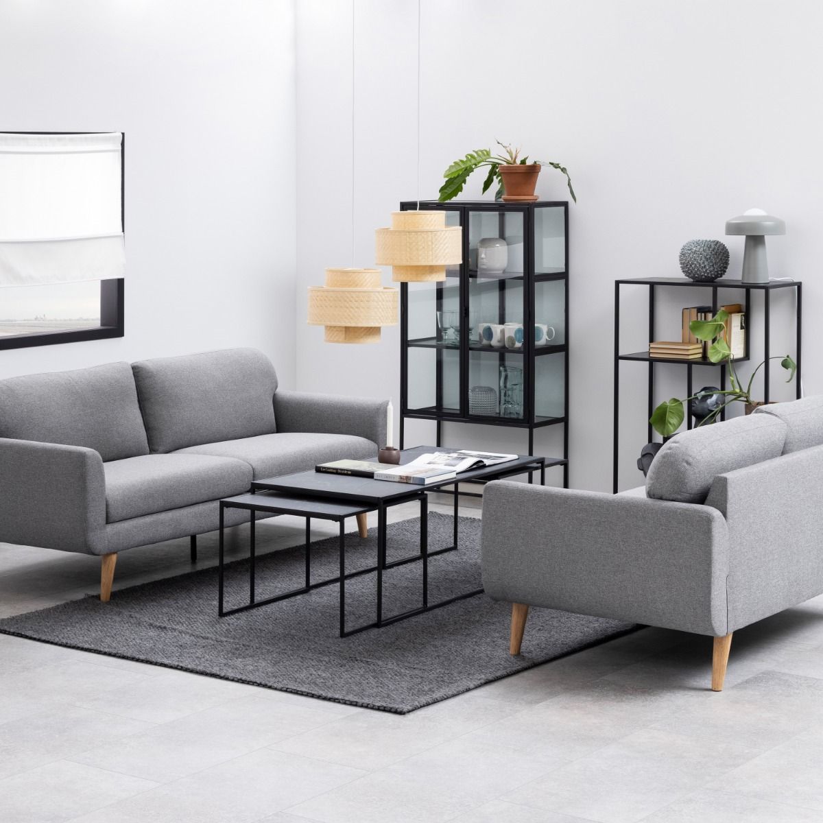 Wooden Nest Of 3 Coffee Tables - Infinity