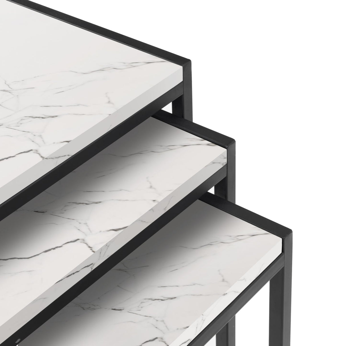 Wooden Nest Of 3 Tables - Tribeca